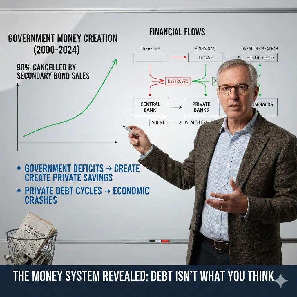 90% of Govt Money Creation Neutralized by Bond Sales
