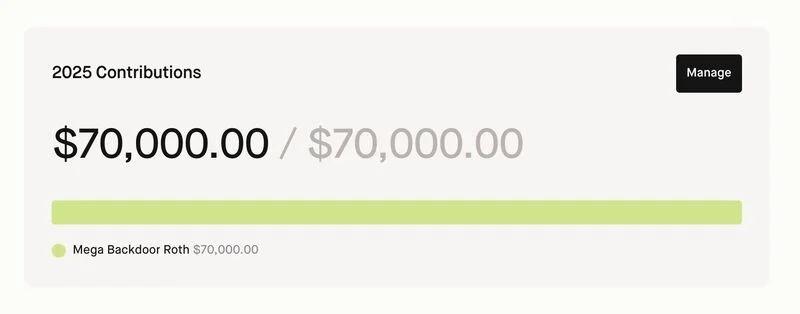 Mega Backdoor Roth: Solo 401(k) Unlocks $70K for High Earners