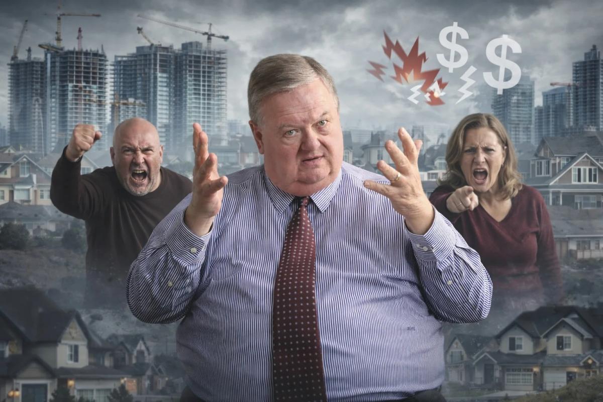 Canadian Rents Plunge, Oversupply Threatens Landlords