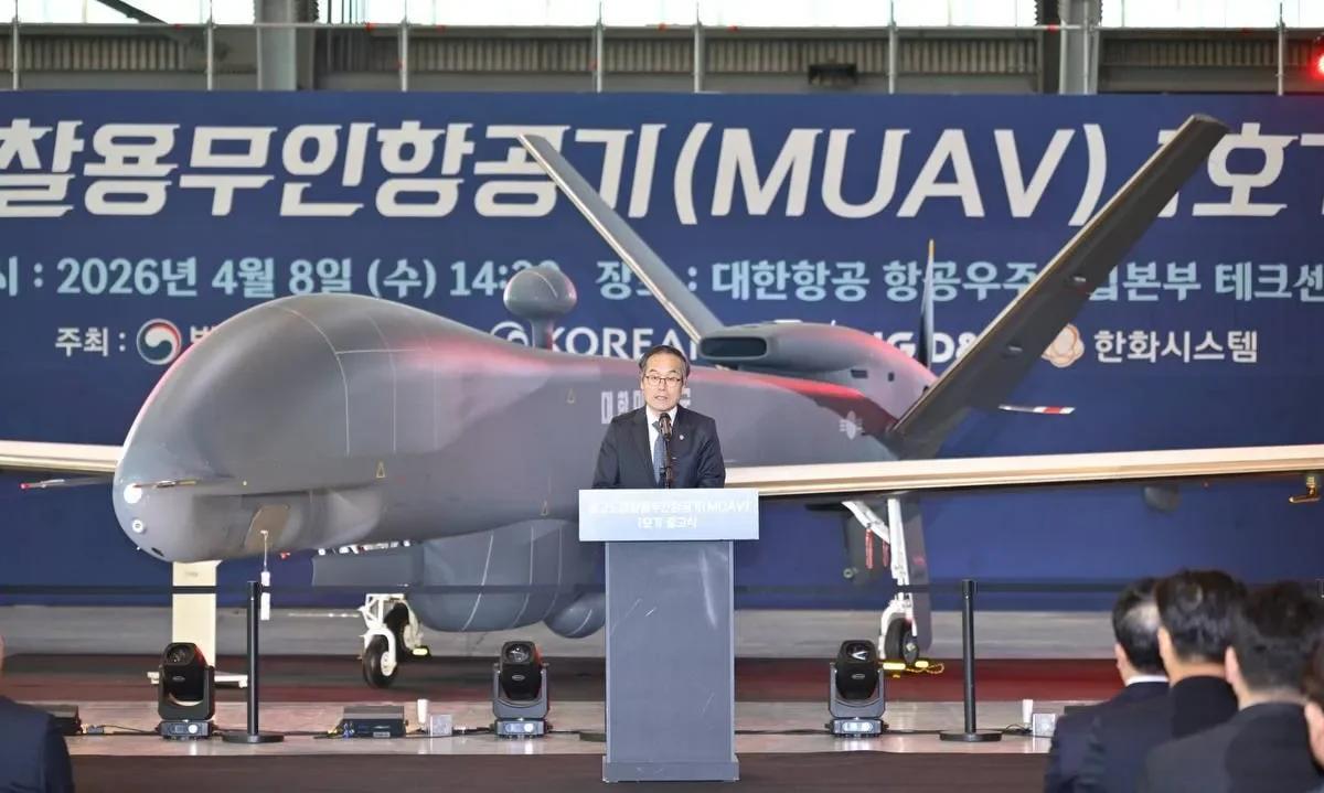 South Korea Deploys 24‑Hour High‑Altitude Strategic Drone