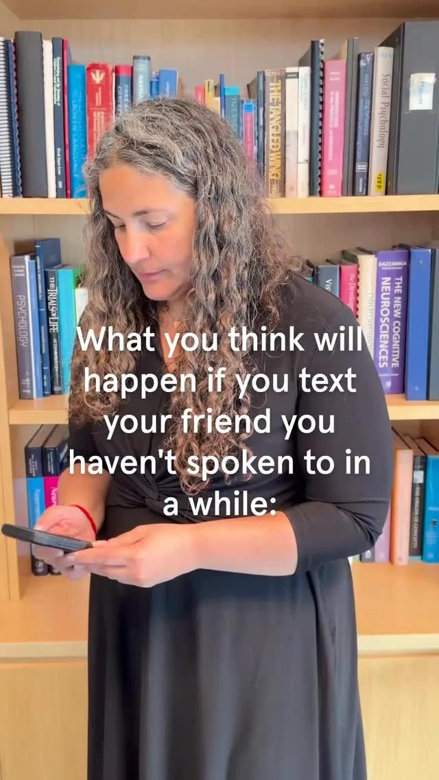 Reconnecting with Old Friends Is Easier than You Think