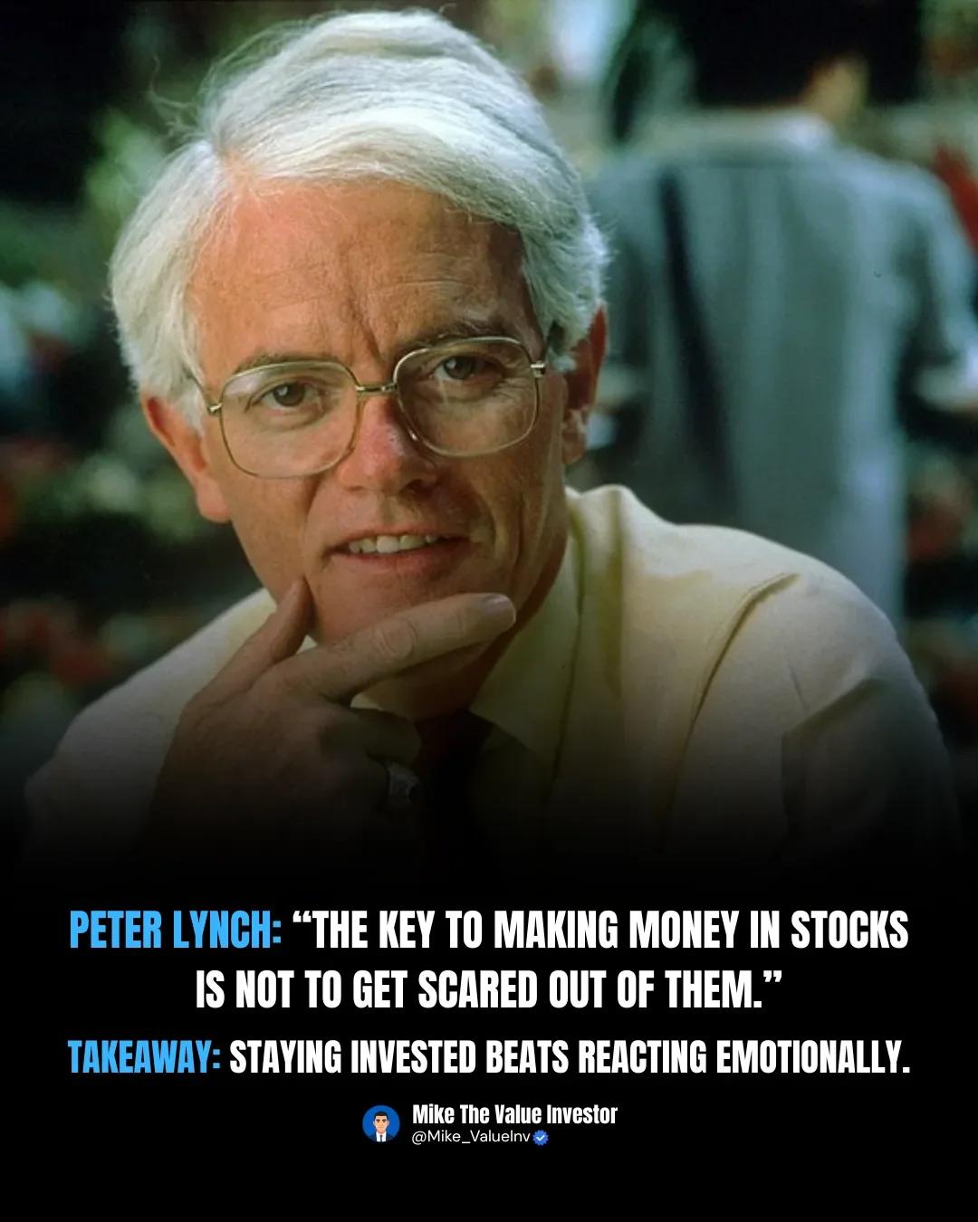 Stay Invested, Avoid Panic for Stock Success