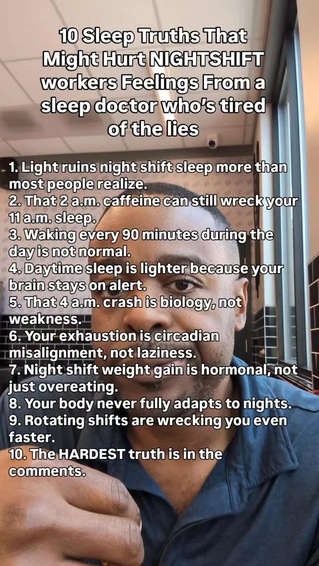 Night Shifts Overwhelm Your Body, Not Your Will