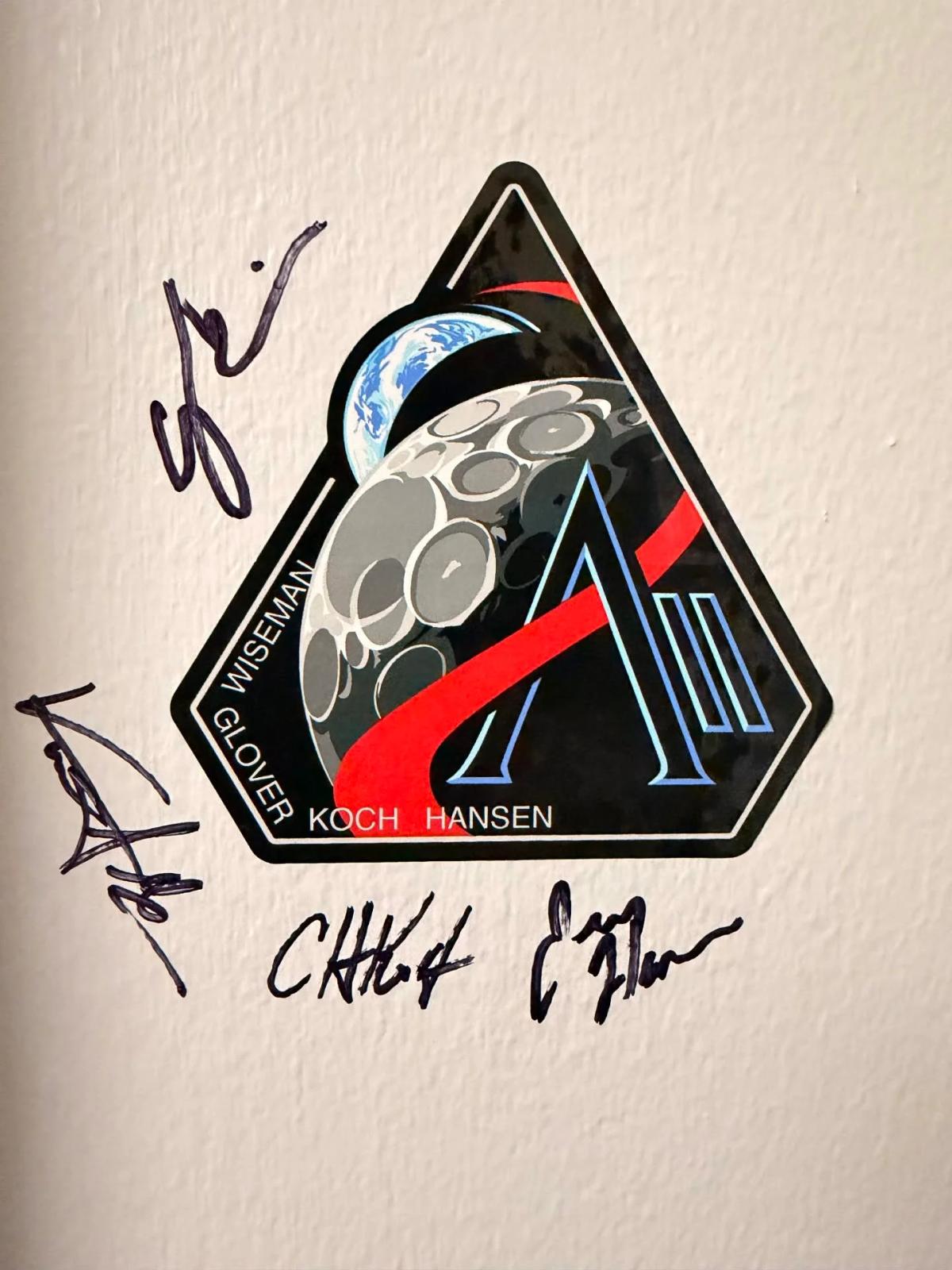 Sat in Christina Koch’s Chair at NASA Quarantine