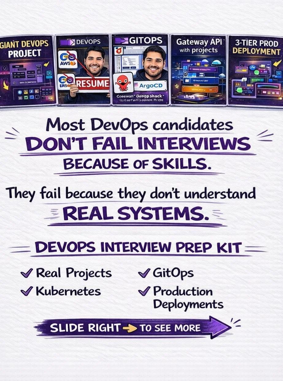 Real-World DevOps Interview Prep with Hands‑on Projects