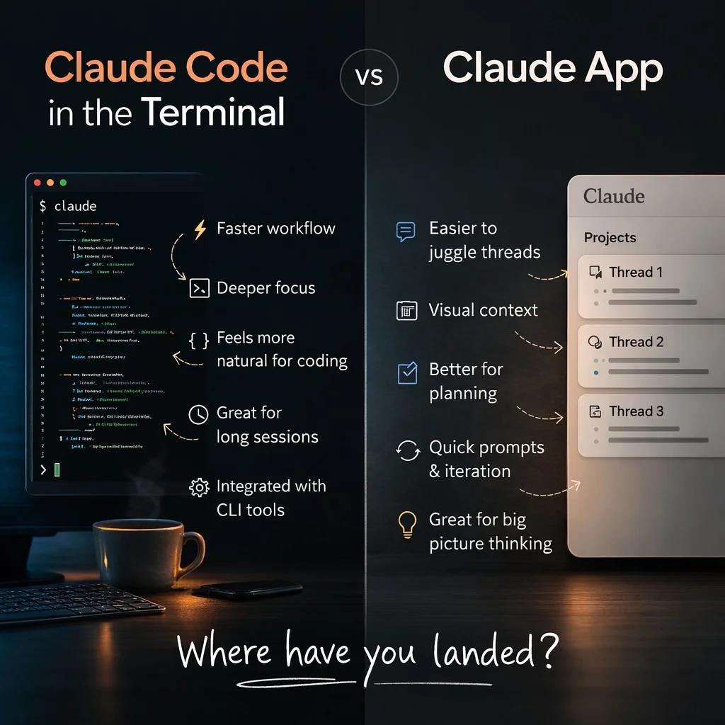 Terminal Feels Faster; App Simplifies Multitasking with Claude Code