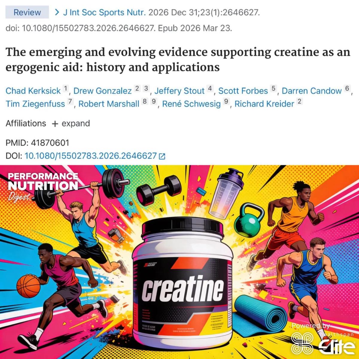 Creatine Boosts Performance, Recovery, and Cognitive Function