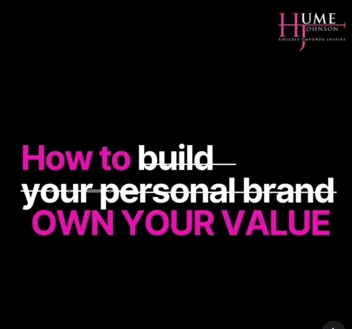 Own Your Value, Not Just Social Media Visibility