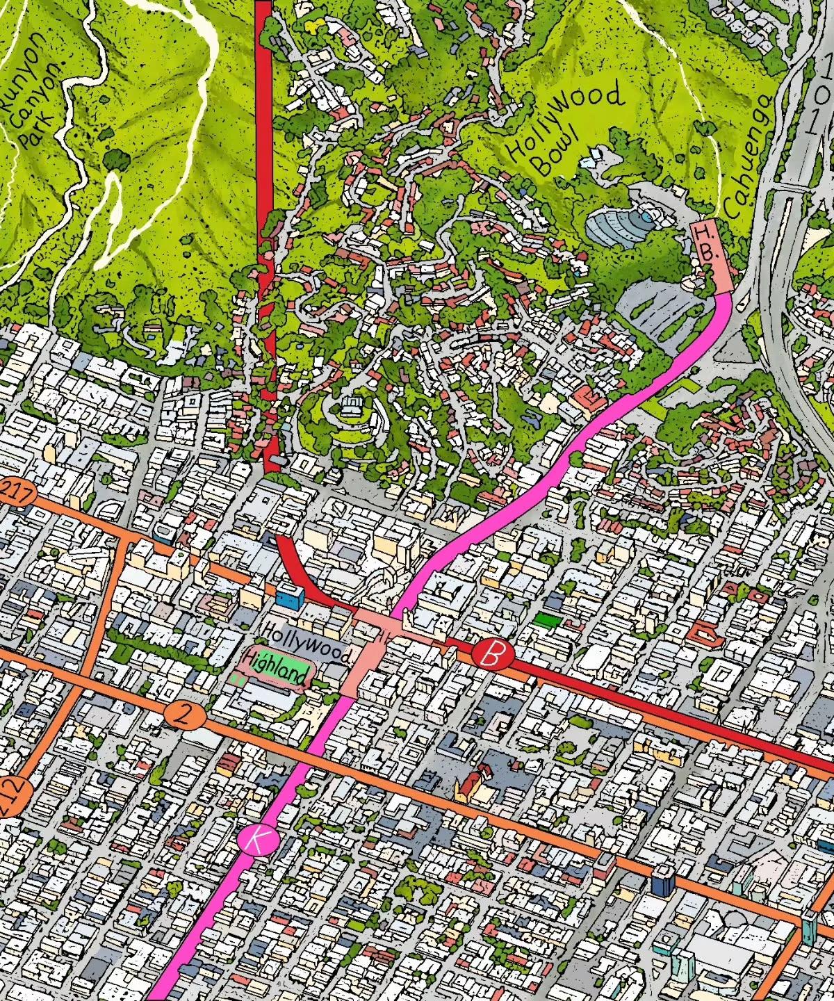 Hollywood Gets New K Line Extension and Bowl Station