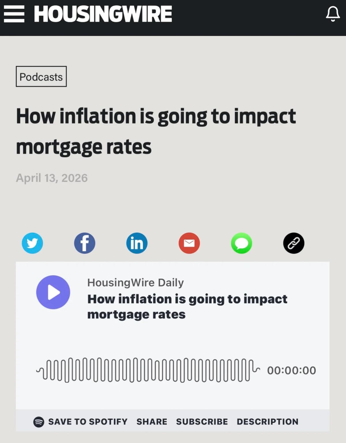 Inflation and Iran Tensions Threaten Mortgage Rate Stability