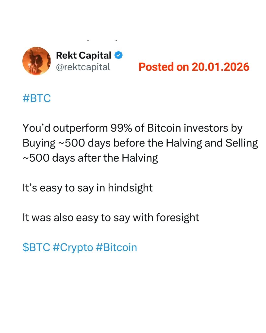 Buy 500 Days Pre‑Halving, Sell 500 Days Post‑Halving