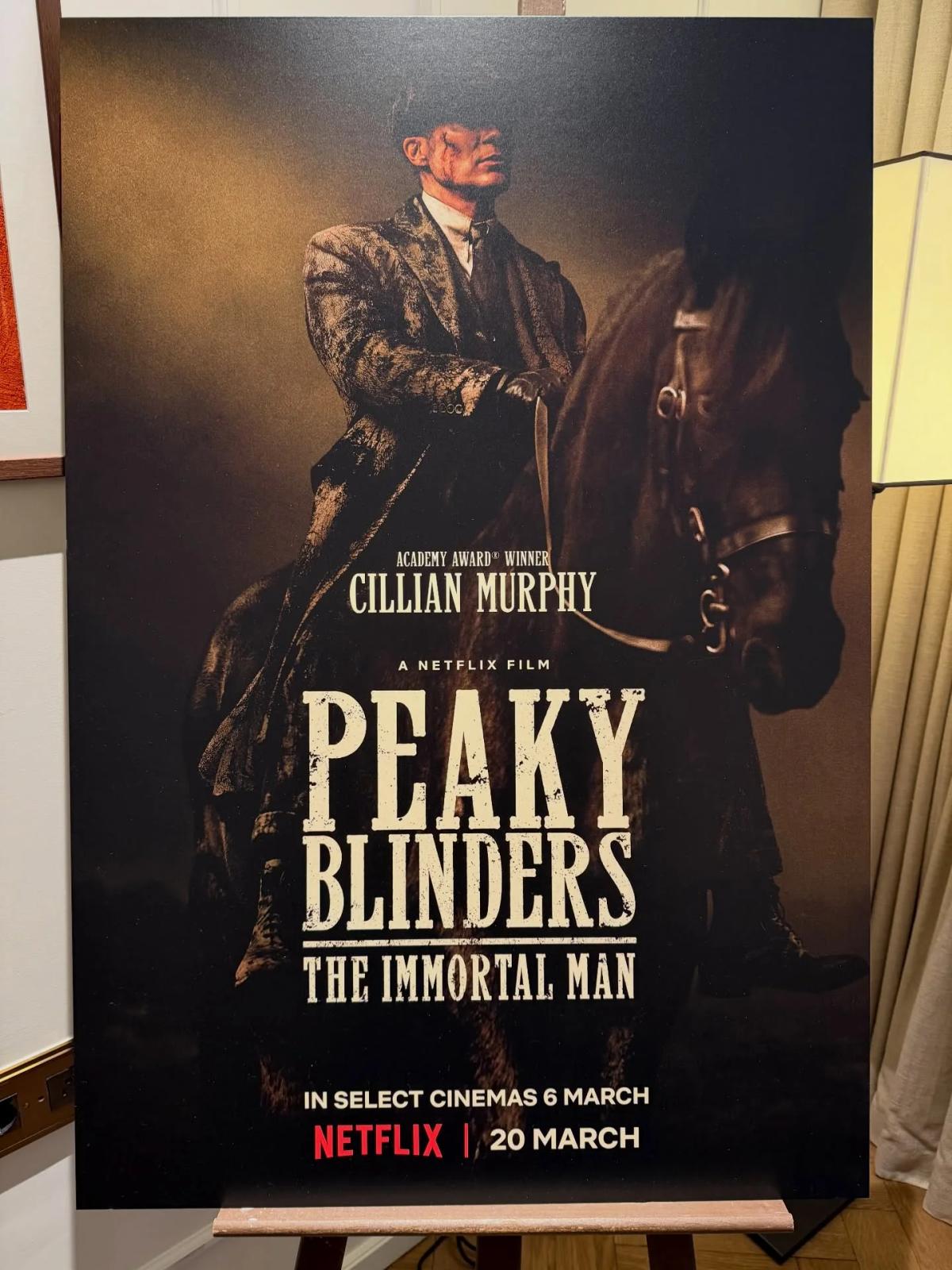 Peaky Blinders Immortal Man Junket Highlights Cast and Cap