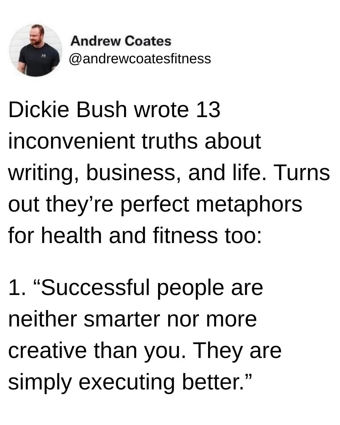 13 Inconvenient Truths to Break Complacency