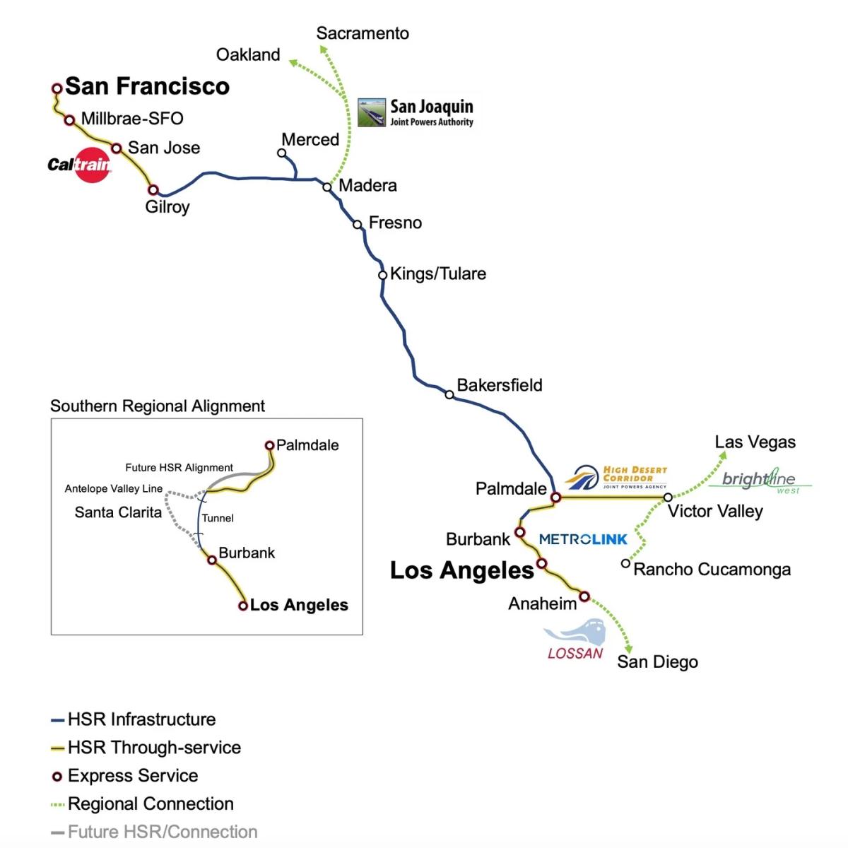 Draft CA HSR Plan Slashes $105B Cost via Existing Rail