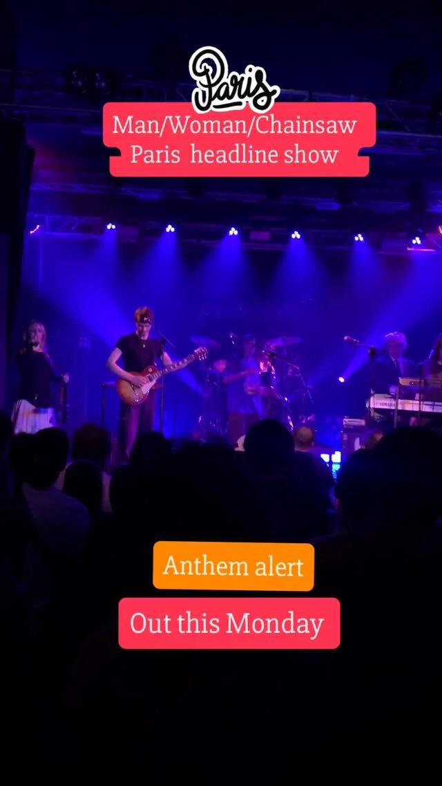 First Live Debut of New Album Track in Paris