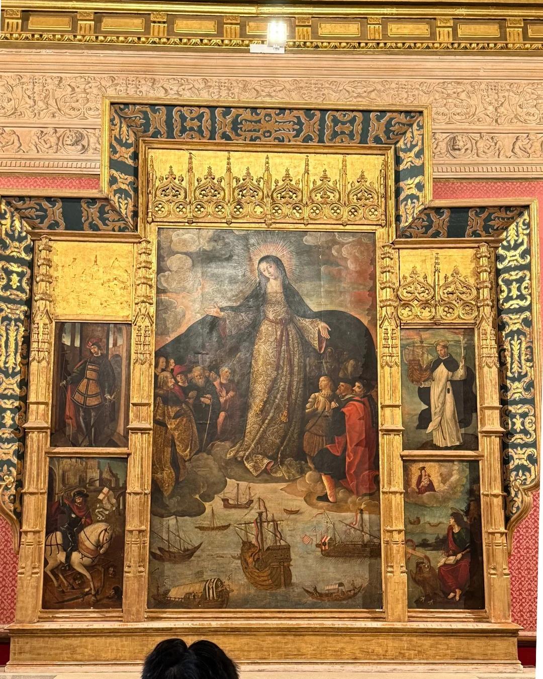 First Painting Links Spain’s Exploration to Divine Mission