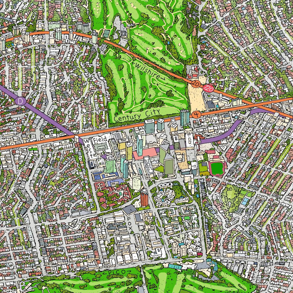 Century City: California’s Tallest Building Gets Subway Link