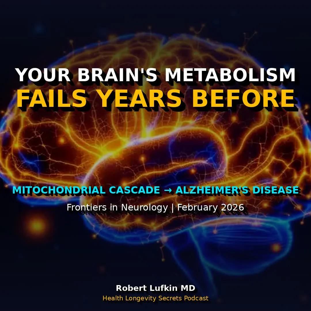 Metabolism, Not Plaques, Drives Early Alzheimer’s Decline