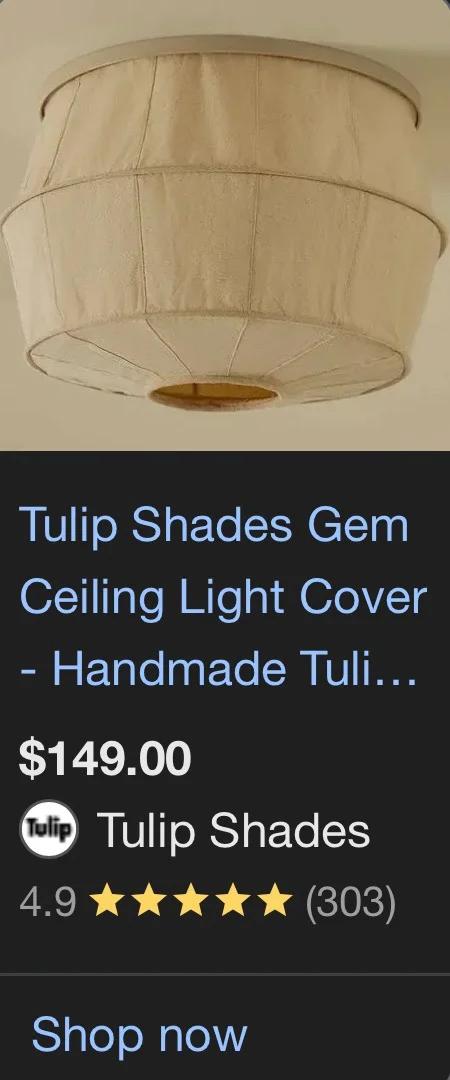 DIY Renter-Friendly Fix for Awkward Ceiling Light