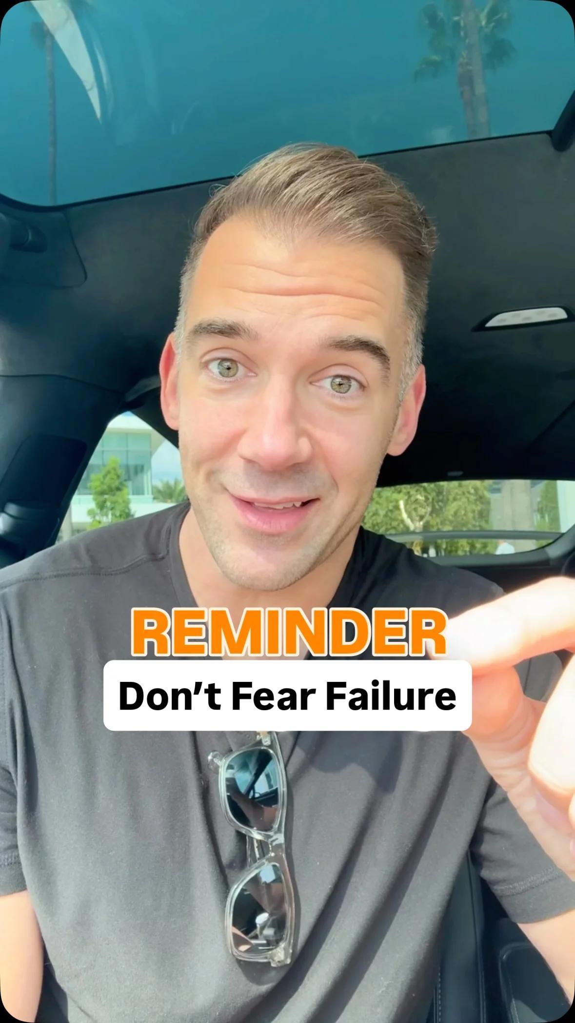 Fear Playing Small, Not Failure, and Live Boldly