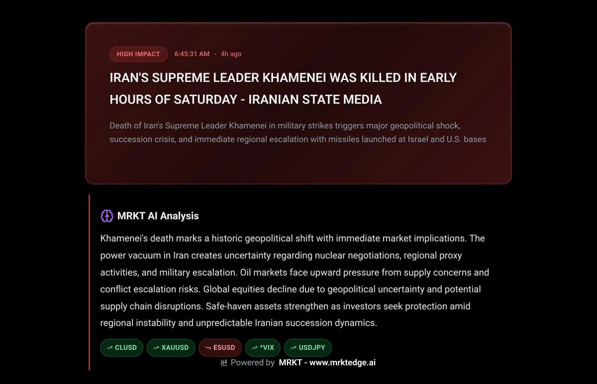 Iran Leadership Change Fuels Heightened US‑Iran Tensions