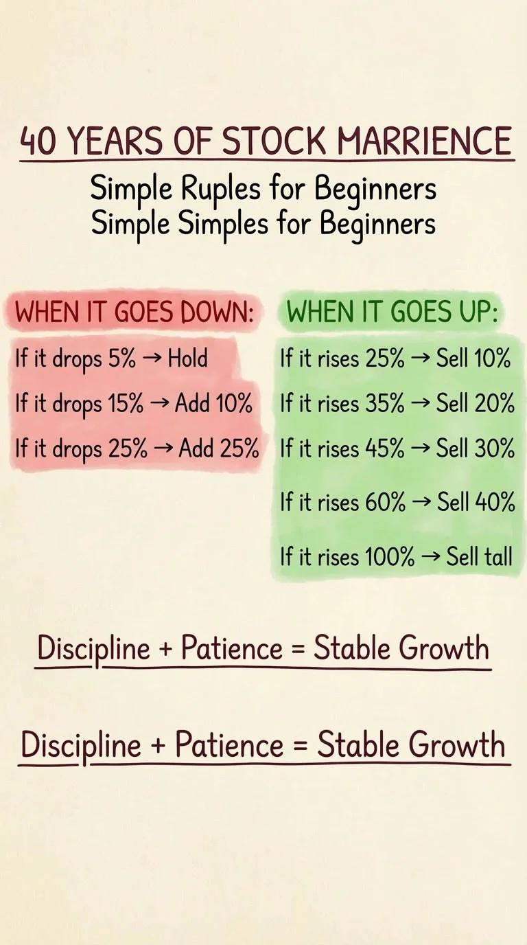 Follow a Disciplined Buy‑sell Ladder for Steady Growth