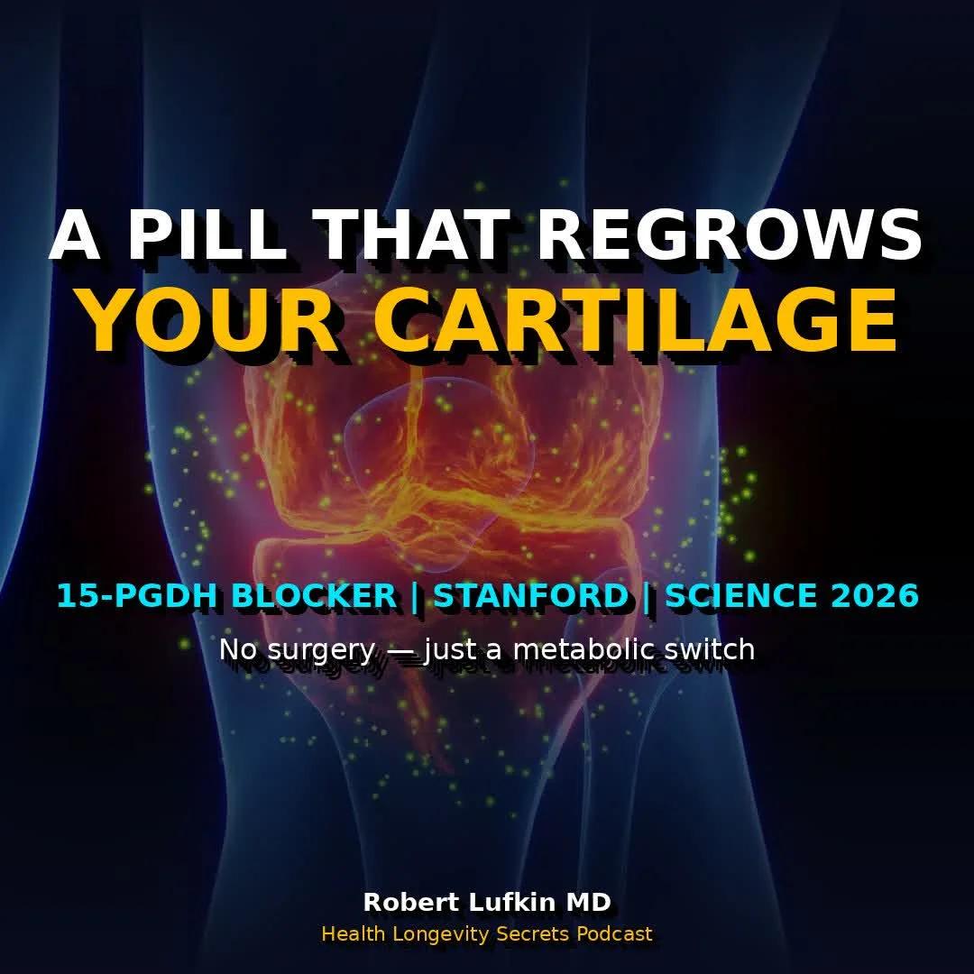 Blocking 15-PGDH Reverses Age‑Related Cartilage Loss