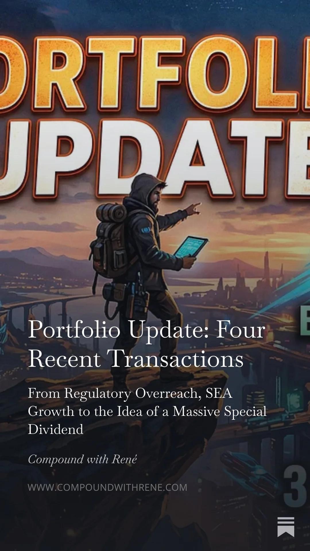 Active Allocation Needed: Three Sells, One Buy