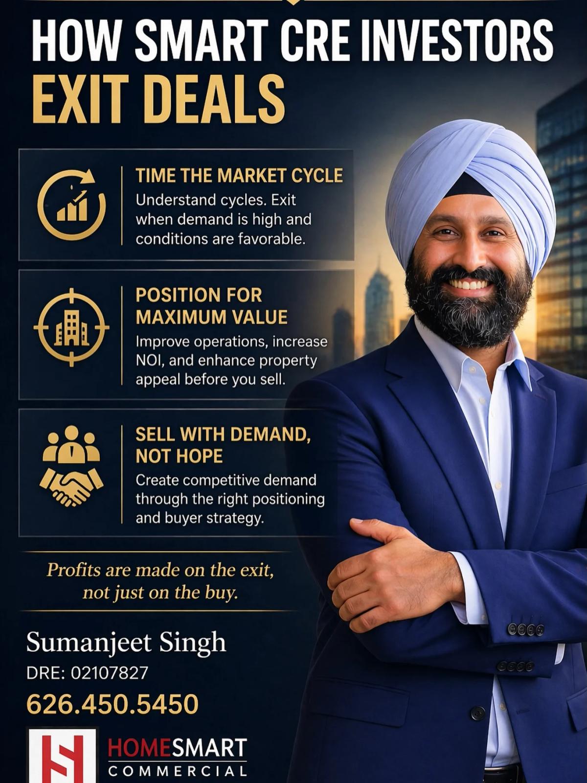 Plan Your CRE Exit From Day One