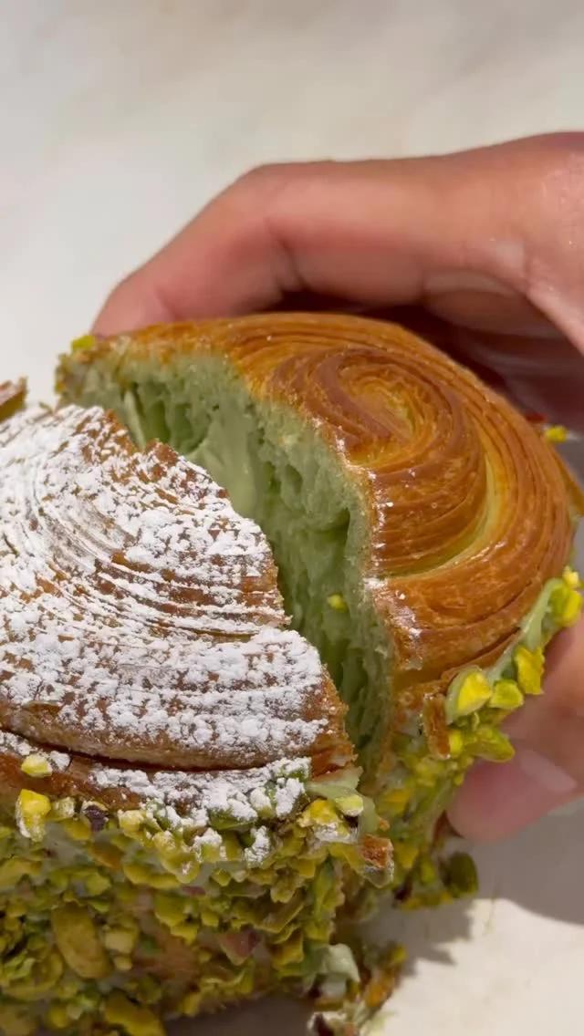 Dominique Ansel’s Triple Pistachio Roll Delights SoHo
