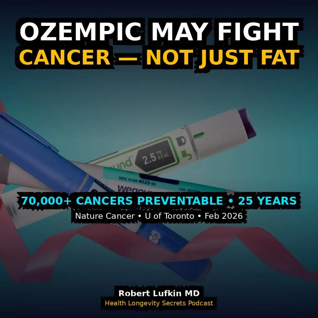 GLP‑1 Drugs Could Help Prevent Cancer, Study Shows