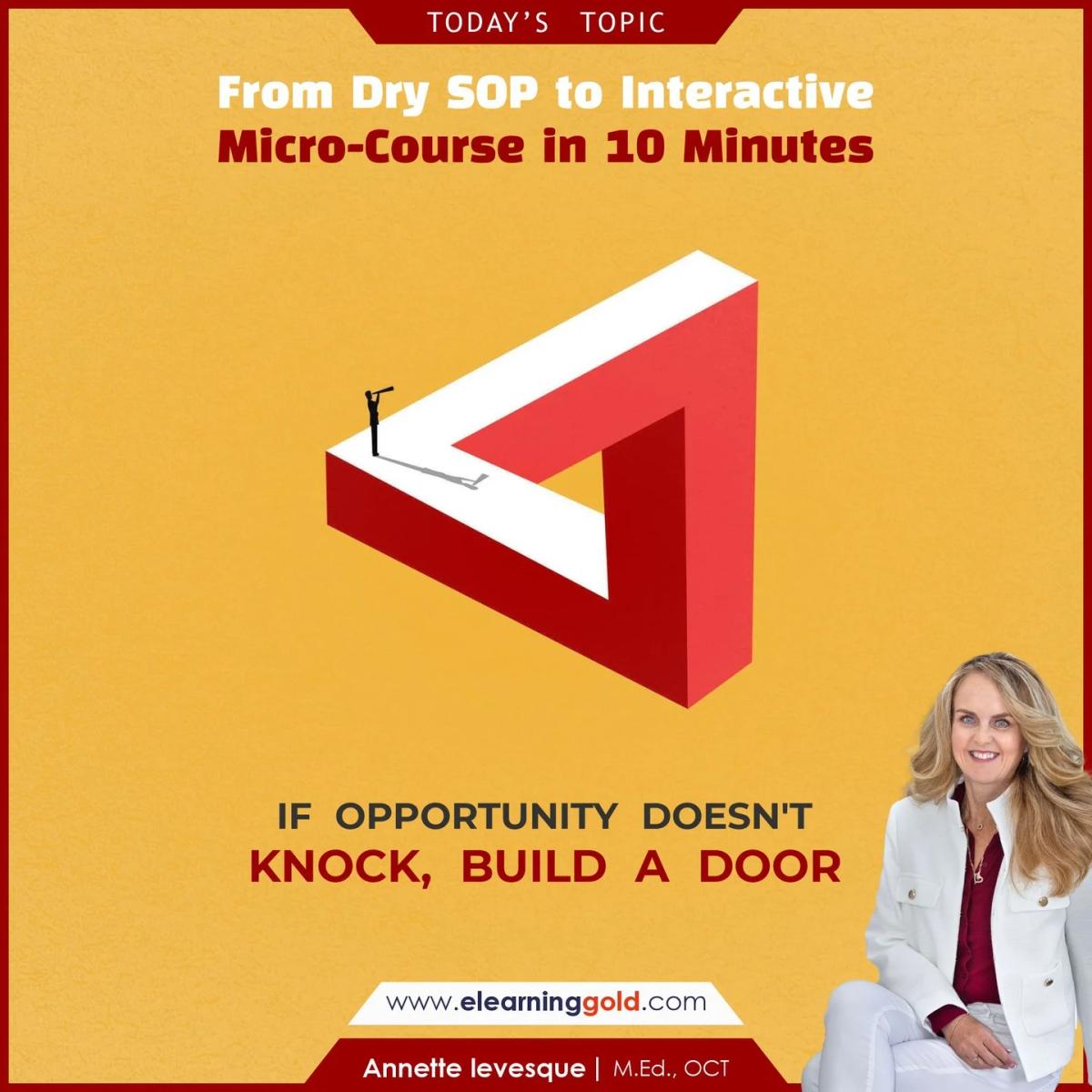 Turn SOPs Into Interactive Micro‑Courses in Minutes