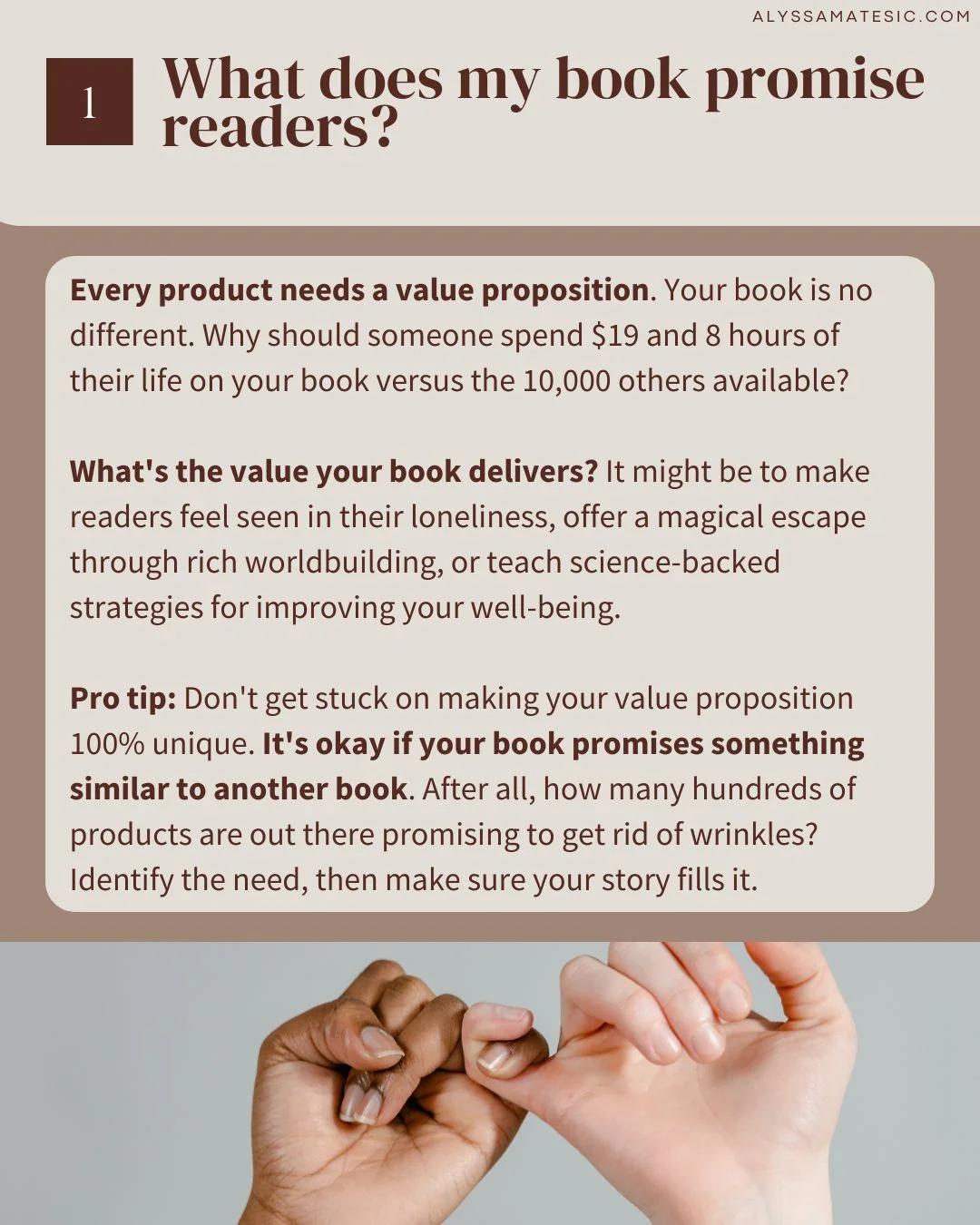 Treat Your Book Like a Product to Sell