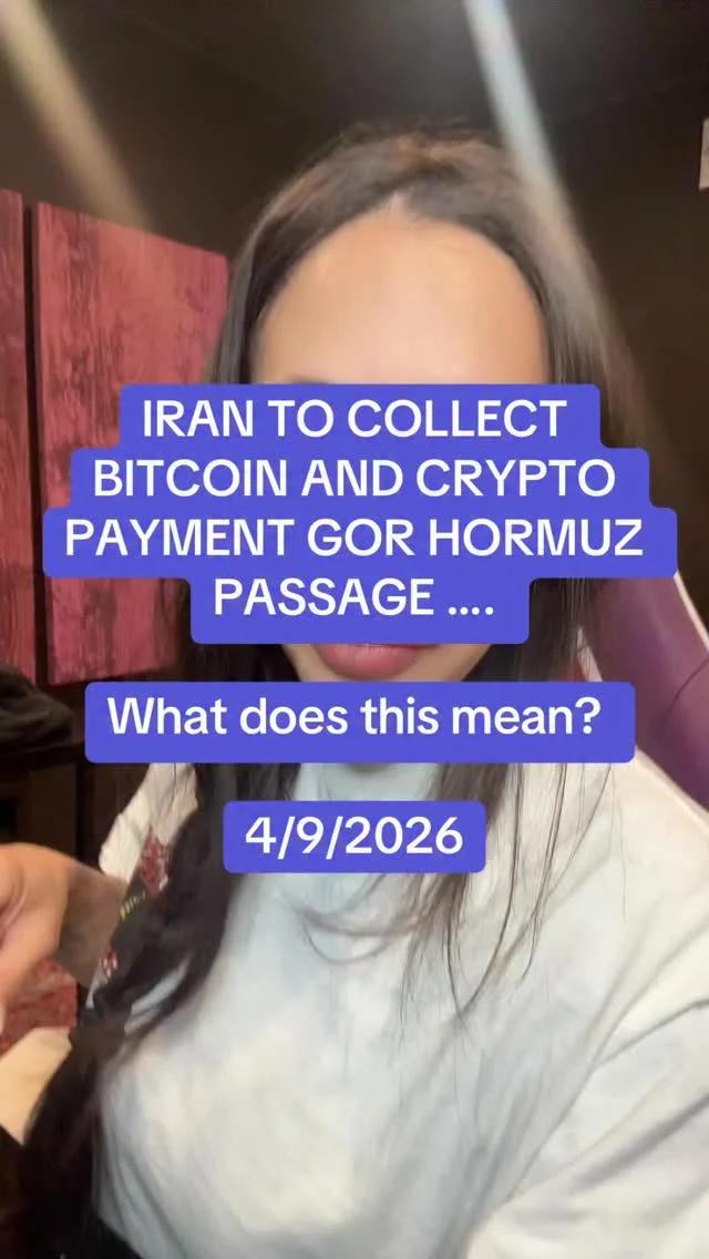 Iran Plans Bitcoin Payments for Hormuz Passage