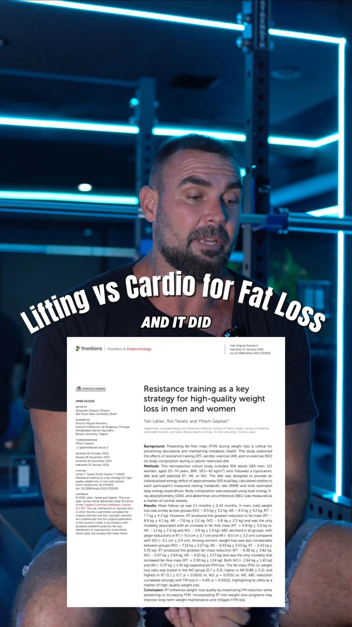 Weight Training Is Key to Effective Fat Loss