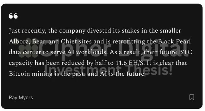 CIFR Pivots From Bitcoin Mining to AI Data Center