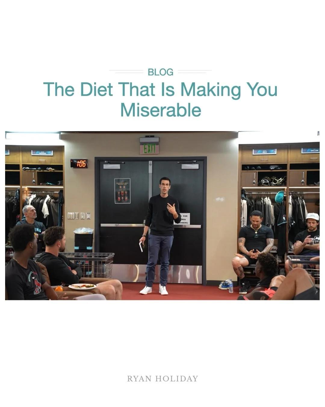 Treat Your Thoughts Like a Nutritional Plan