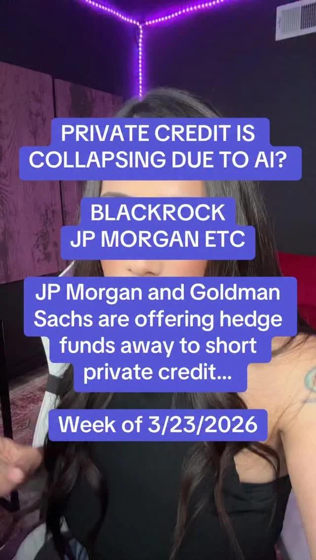 AI Triggers Private Credit Collapse, Banks Offer Short Bets