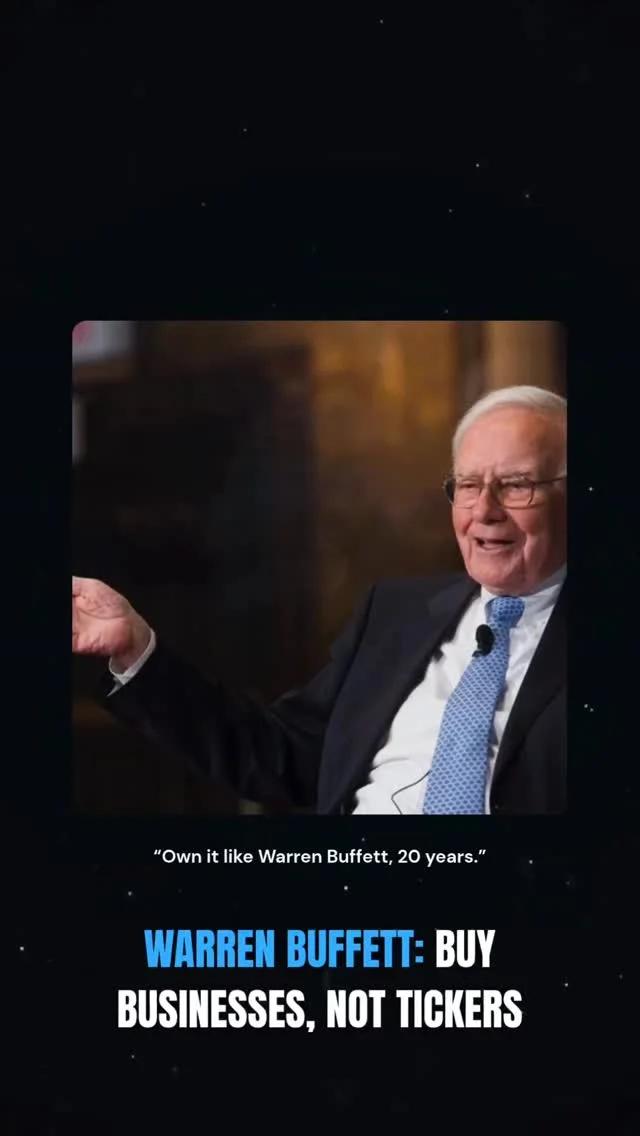 Invest for 20 Years, Not Perfection: Choose Worthy Businesses