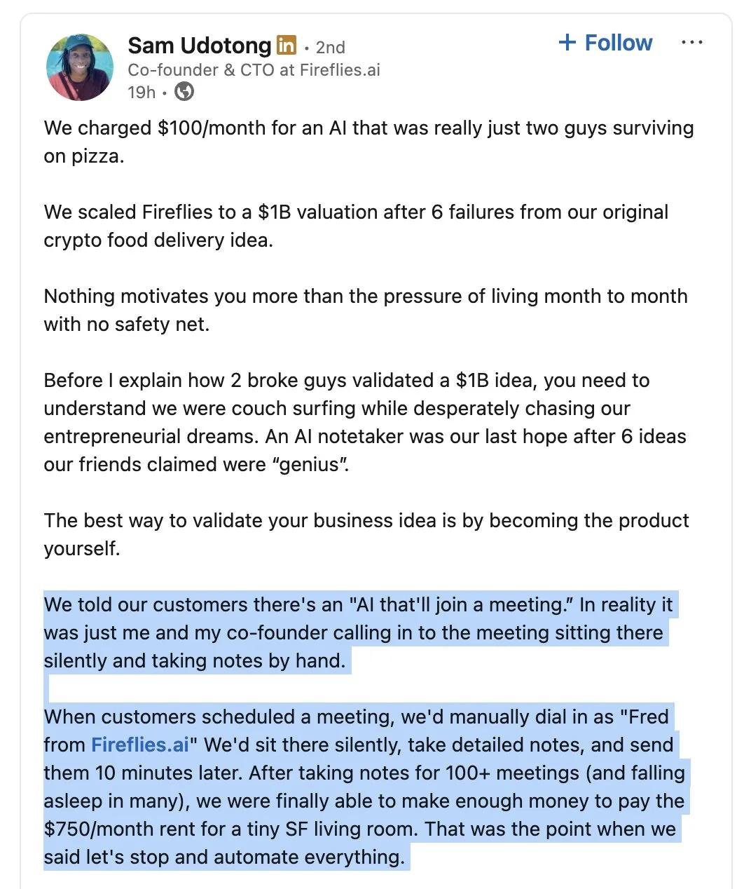 Founders Faked AI Notetaking to Bootstrap Unicorn