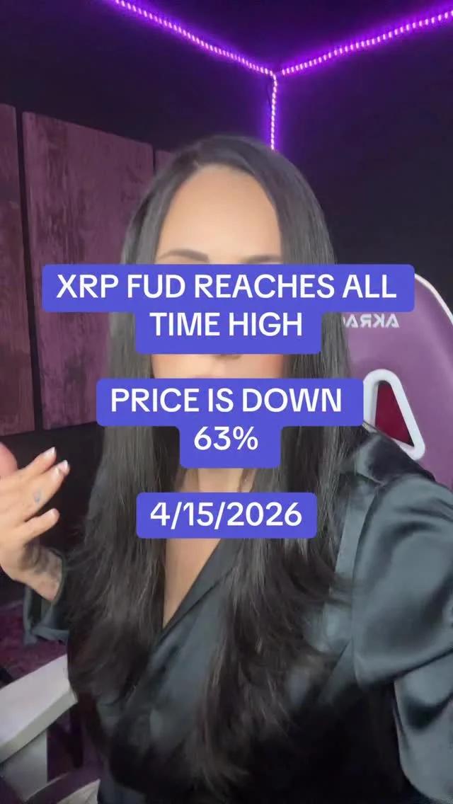 XRP FUD Peaks as Price Plummets 63%