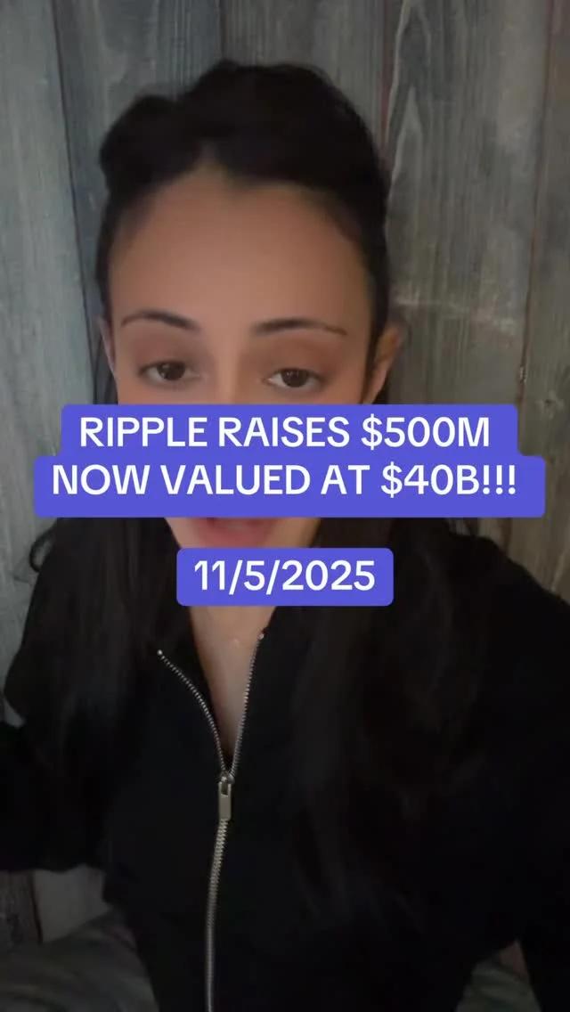 Ripple Secures $500M, Pushes Valuation to $40B
