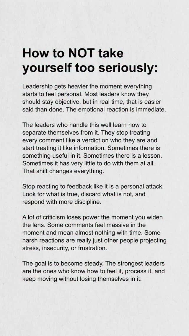 Great Leaders Turn Criticism Into Growth Data