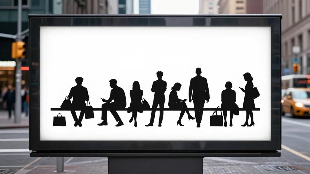 KitKat Outdoor Ads Put People Taking Breaks Into Logo