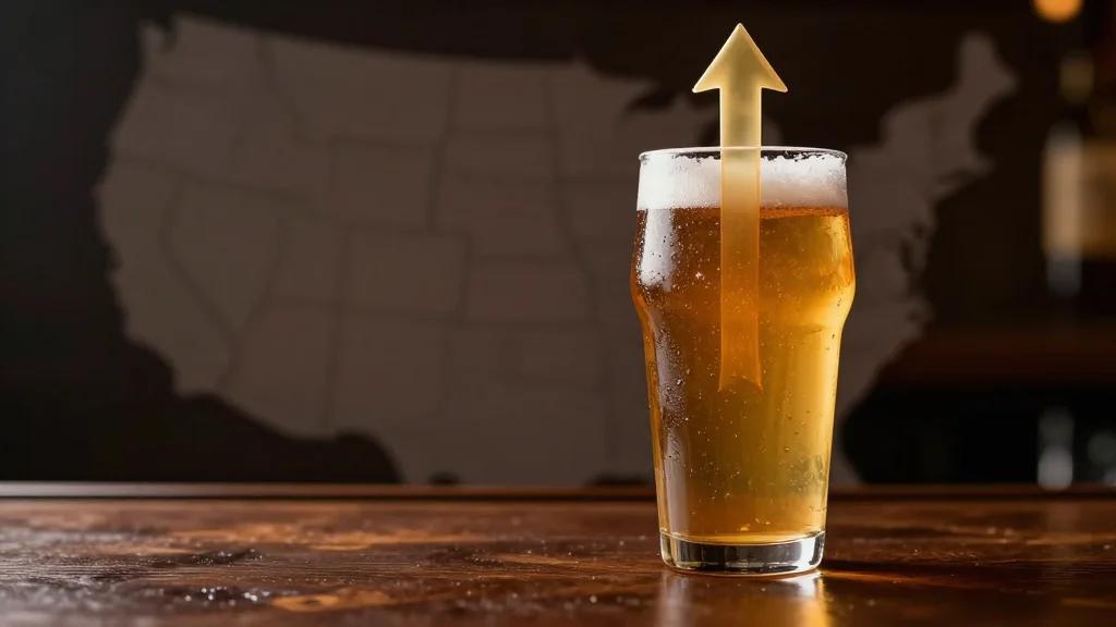 Mapped: How Much a Pint of Beer Costs Across All 50 U.S. States in 2026