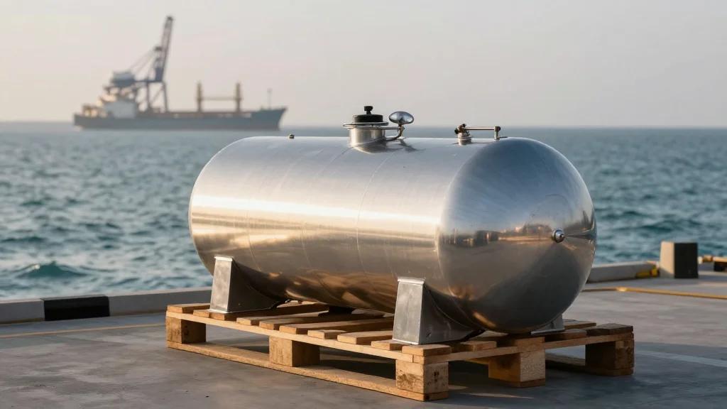 Deendayal Port Facilitates LNG Tank Shipment for Bahamas Terminal Project