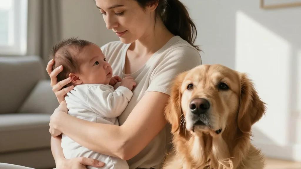 Postpartum Hormones Lower Dog Tolerance, Prioritize Baby Safety