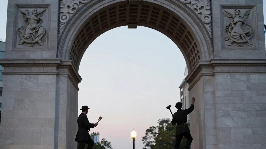 1917 Artists Declare Greenwich Village Independent Republic