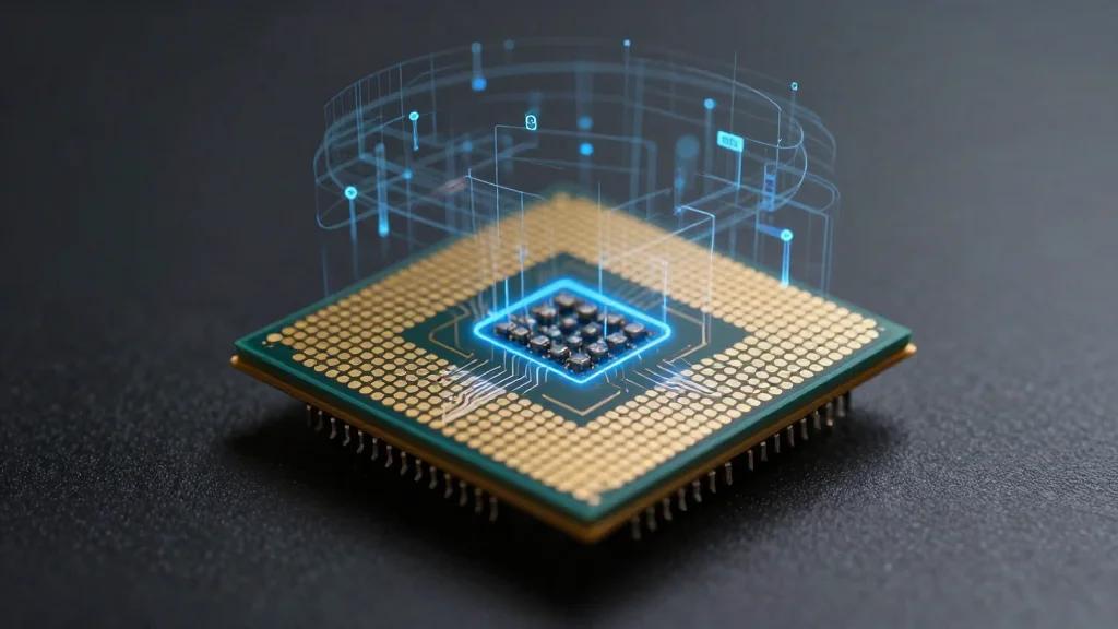 Small Quantum Computers Show Exponential Memory Advantage for Machine Learning