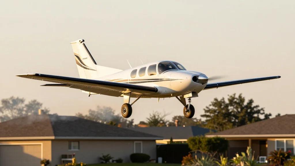Cessna 401B Crashes Into Florida Home, Pilot Killed and Yard Ignites